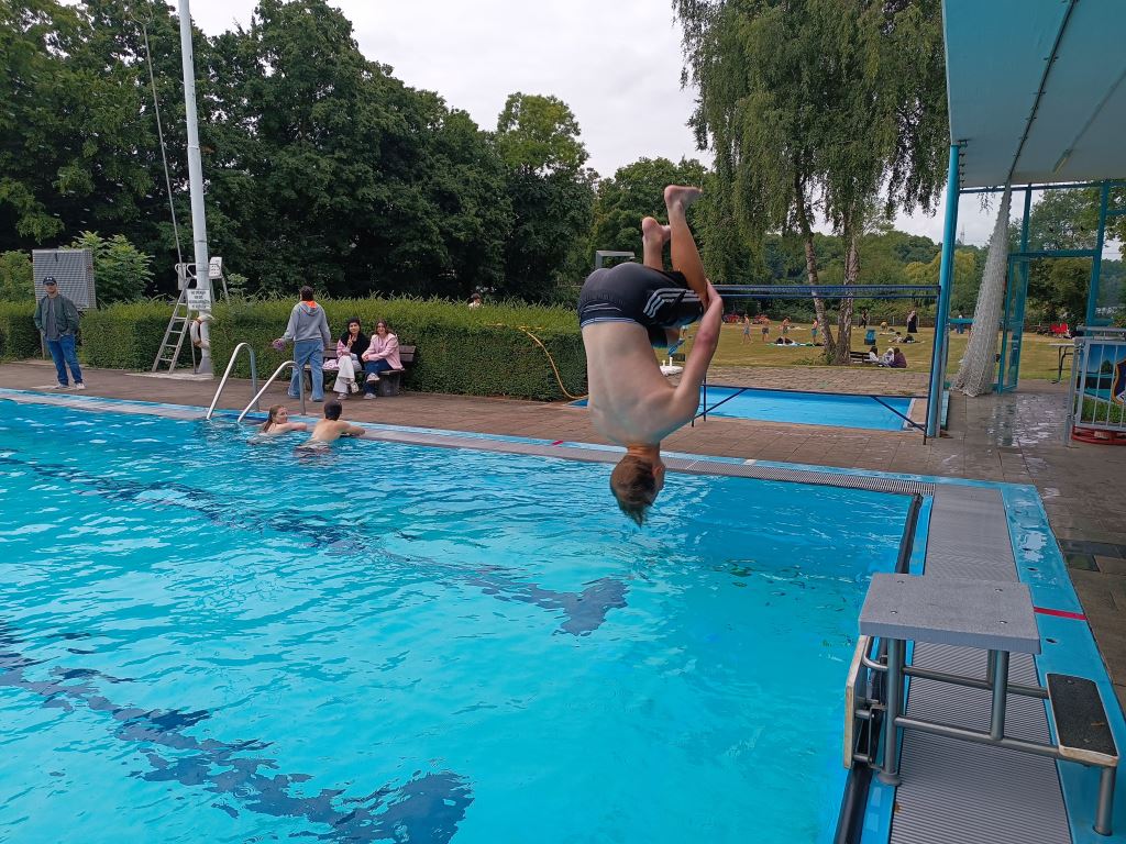 Beste Naherholung im Freibad Kruppsee