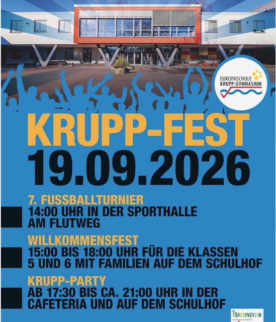 Safe the date: Willkommen im neuen Schuljahr